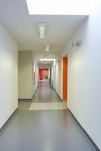 Przedszkole w Miliczu -- korytarz na parterze